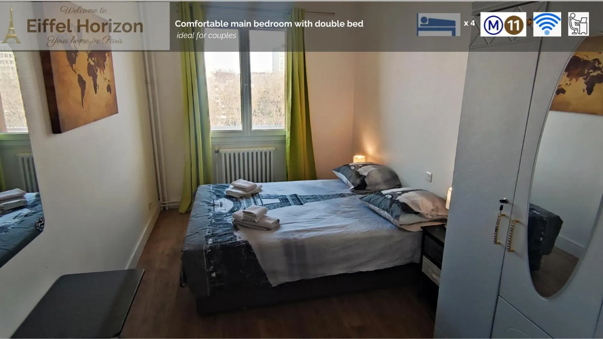 Homestay Eiffel Horizon - Grand Espace Familial Au Pied Du Metro Paris