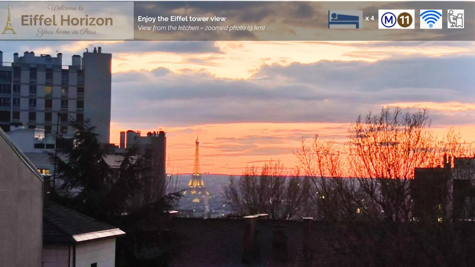 Eiffel Horizon - Grand Espace Familial Au Pied Du Metro Paris
